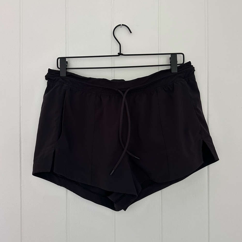Black Lululemon Athletic Shorts